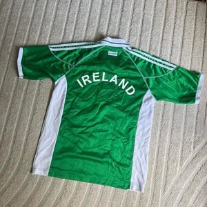 VTG 00s Landowner Boys In Green Ireland World Cup Soccer Jersey Size small